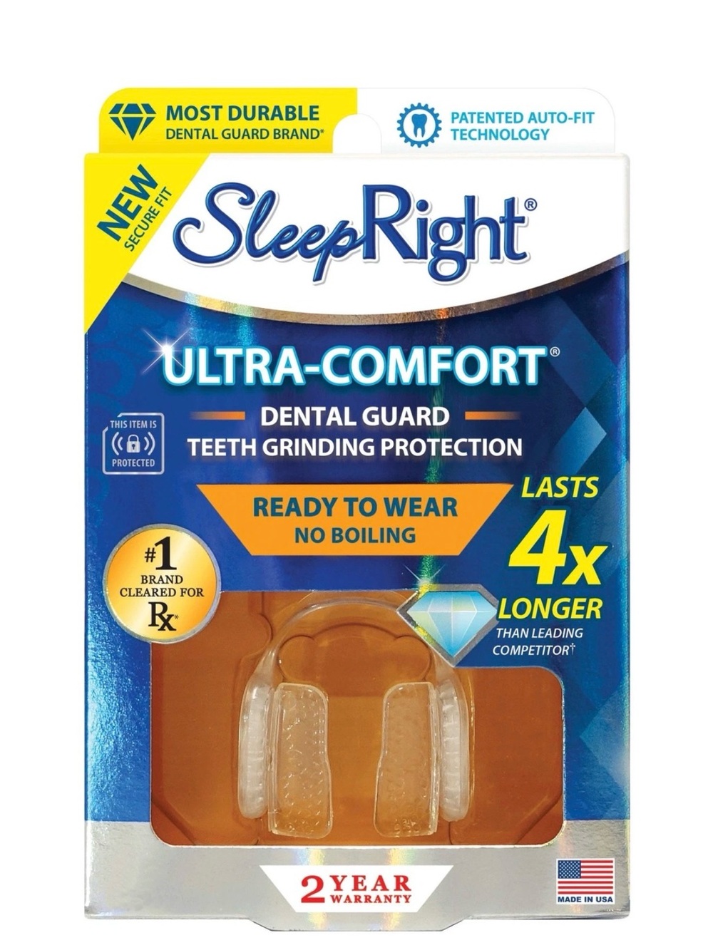 Ultra-Comfort Clear Dental Guard - Ready to Wear
